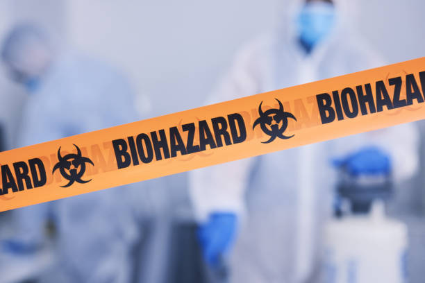 Professional Blood Cleanup technician working in Maysville, MO